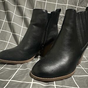 Sugar Black Ankle Booties